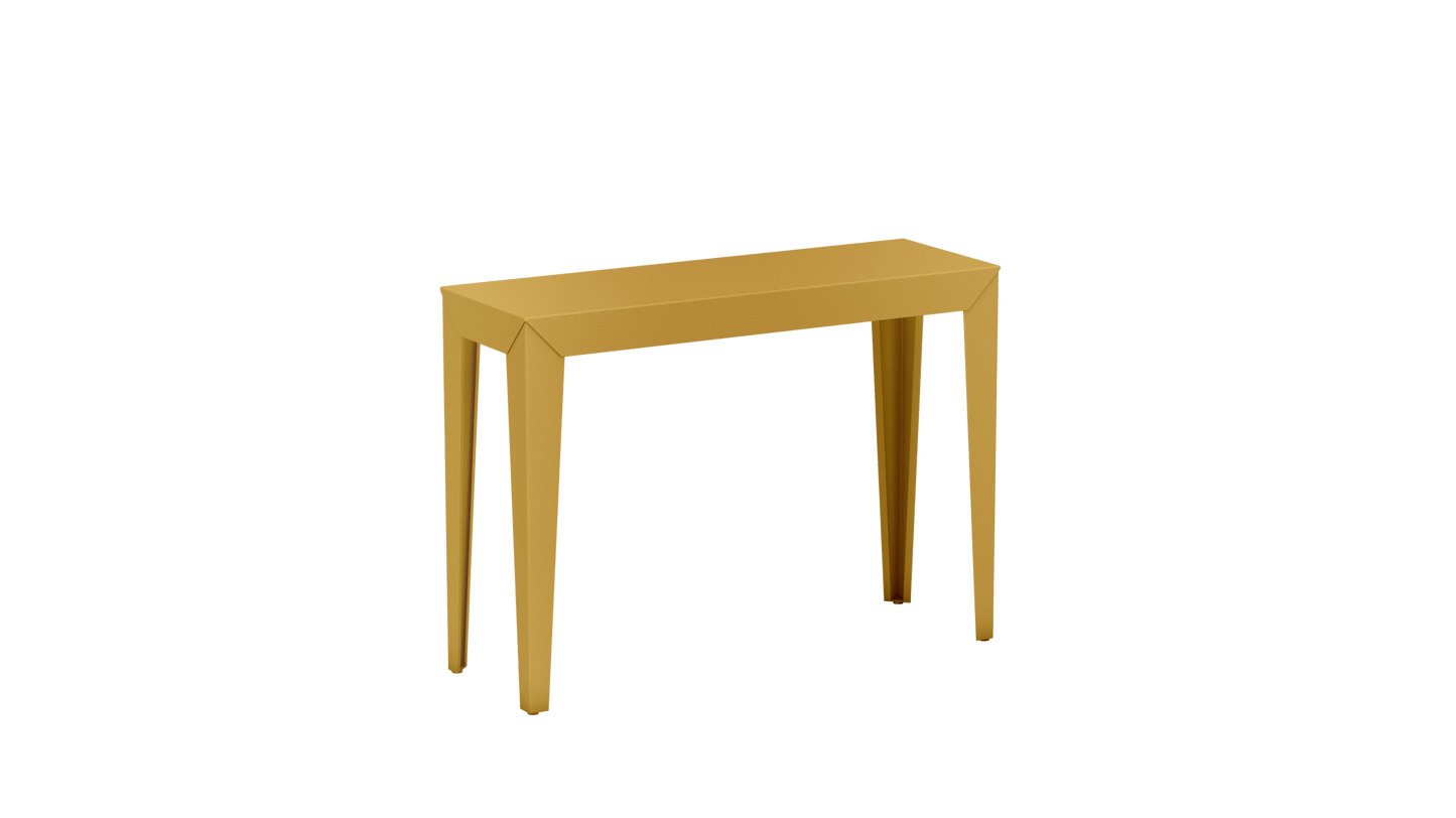Console rectangulaire en aluminium 103cm Zef - MATIERE GRISE - La Maison MilanaiseLaiton 230Fuselés