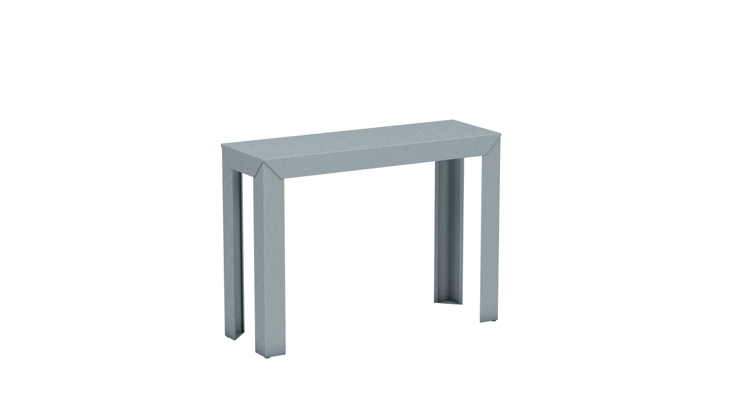 Console rectangulaire en aluminium 103cm Zef - MATIERE GRISE - La Maison MilanaiseNuage 002Droits