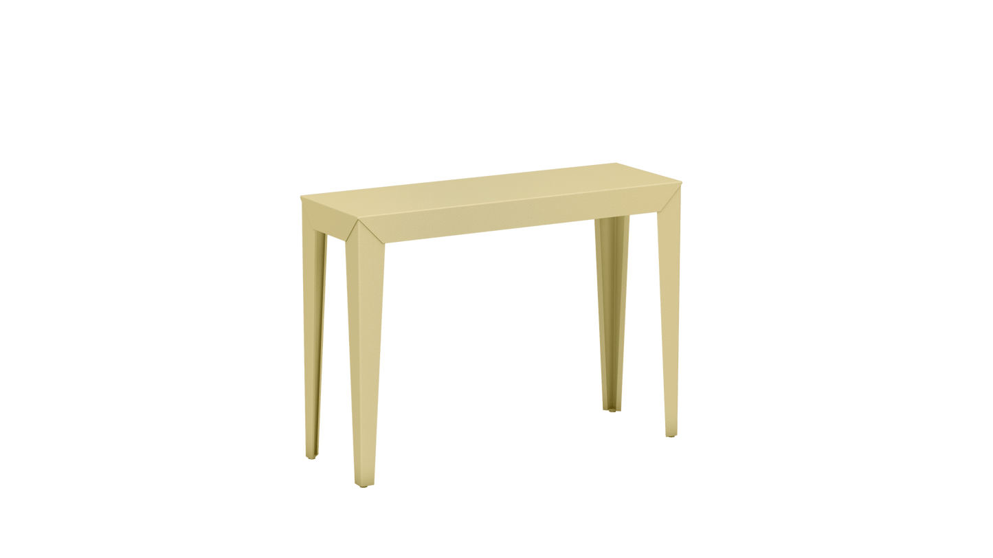 Console rectangulaire en aluminium 103cm Zef - MATIERE GRISE - La Maison MilanaiseChampagne 231Fuselés