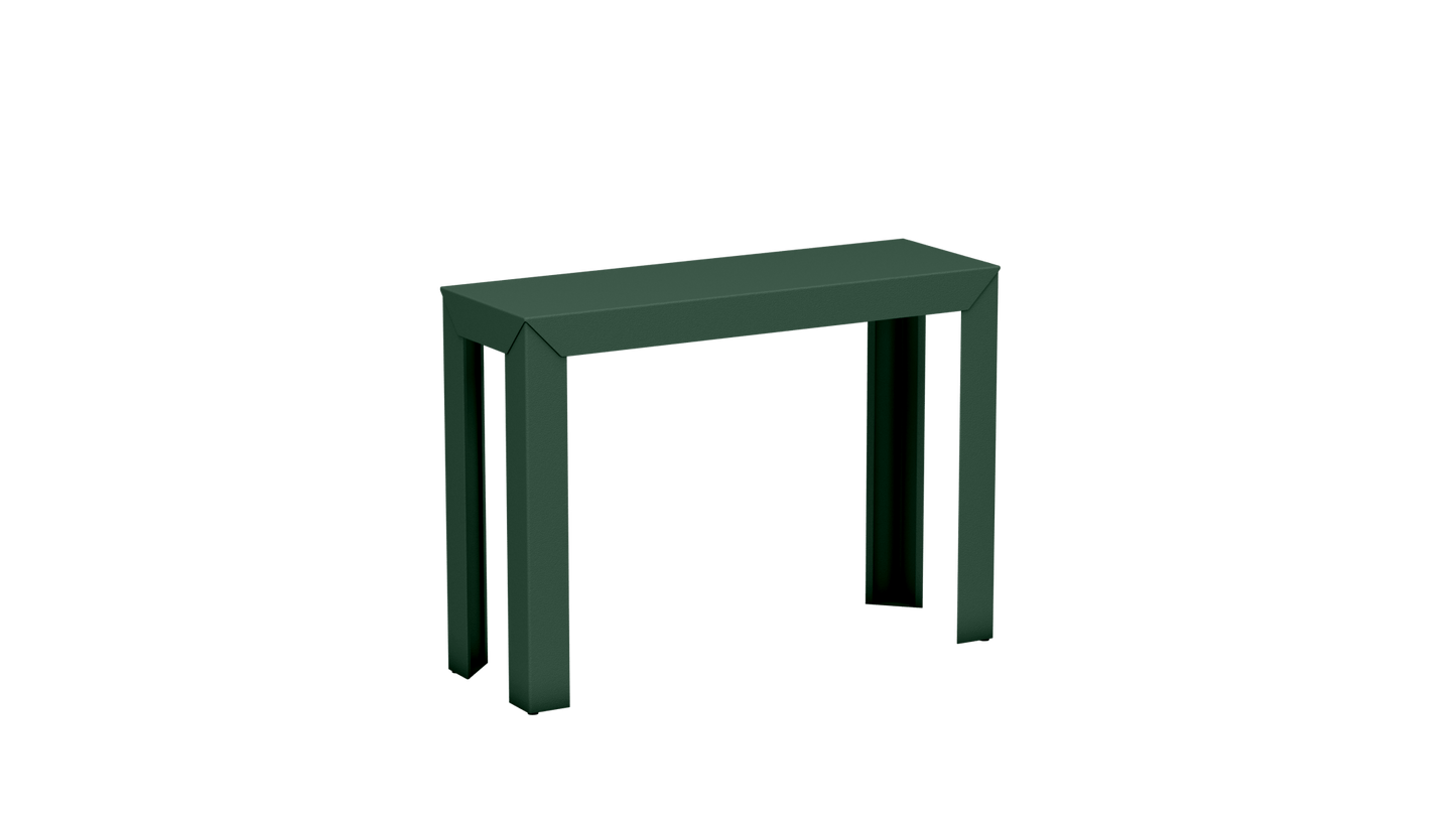 Console rectangulaire en aluminium 103cm Zef - MATIERE GRISE - La Maison MilanaiseOlive 121Droits