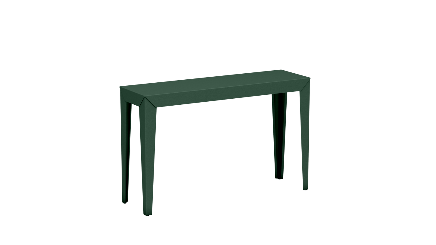 Console rectangulaire en aluminium 120cm Zef - MATIERE GRISE - La Maison MilanaiseOlive 121Fuselés