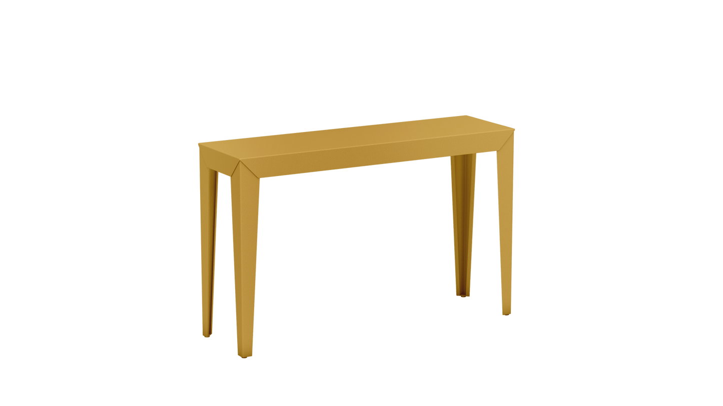 Console rectangulaire en aluminium 120cm Zef - MATIERE GRISE - La Maison MilanaiseLaiton 230Fuselés