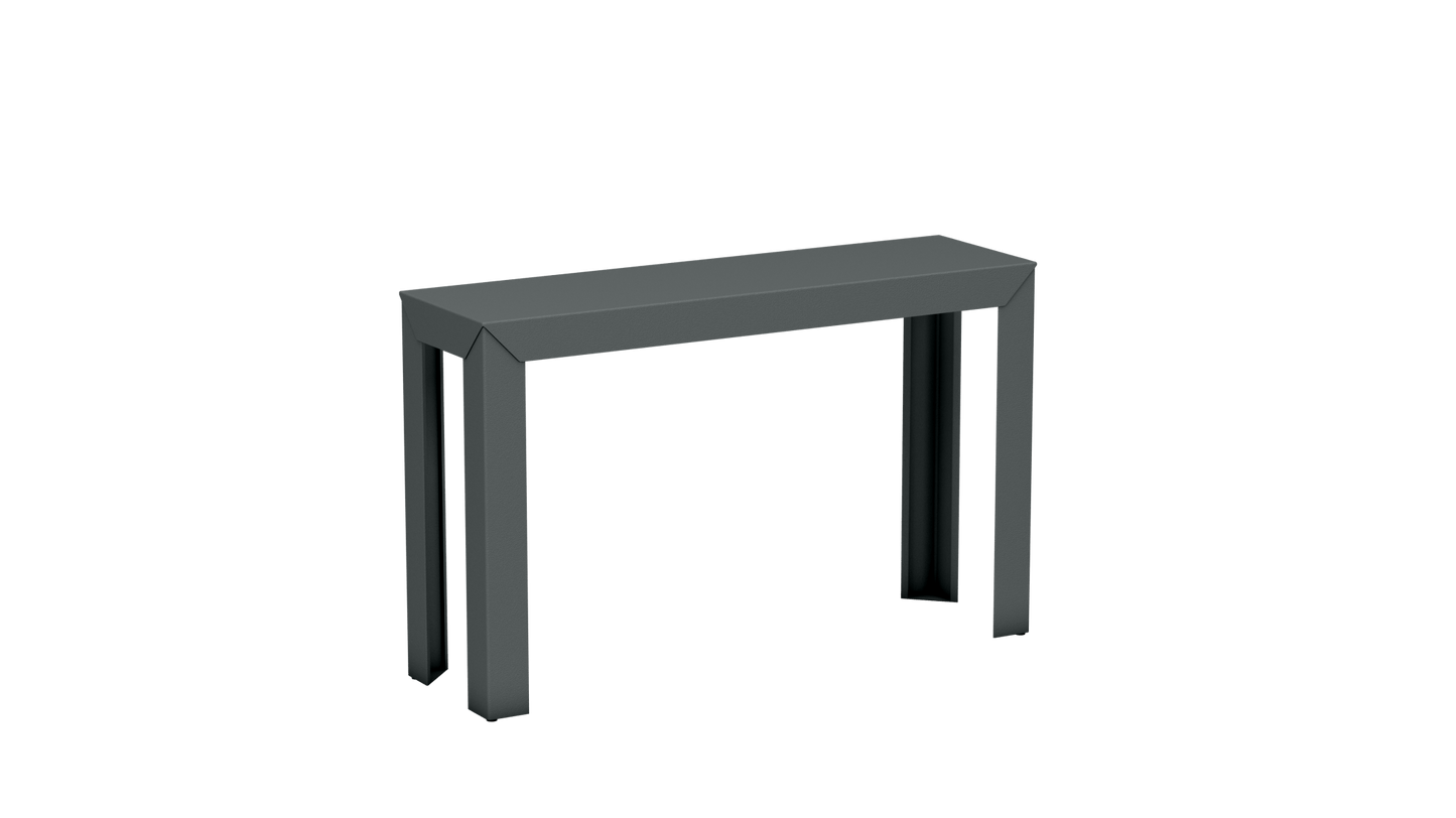 Console rectangulaire en aluminium 120cm Zef - MATIERE GRISE - La Maison MilanaiseOrage 221Droits