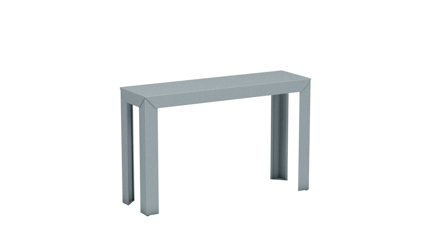 Console rectangulaire en aluminium 120cm Zef - MATIERE GRISE - La Maison MilanaiseNuage 002Droits