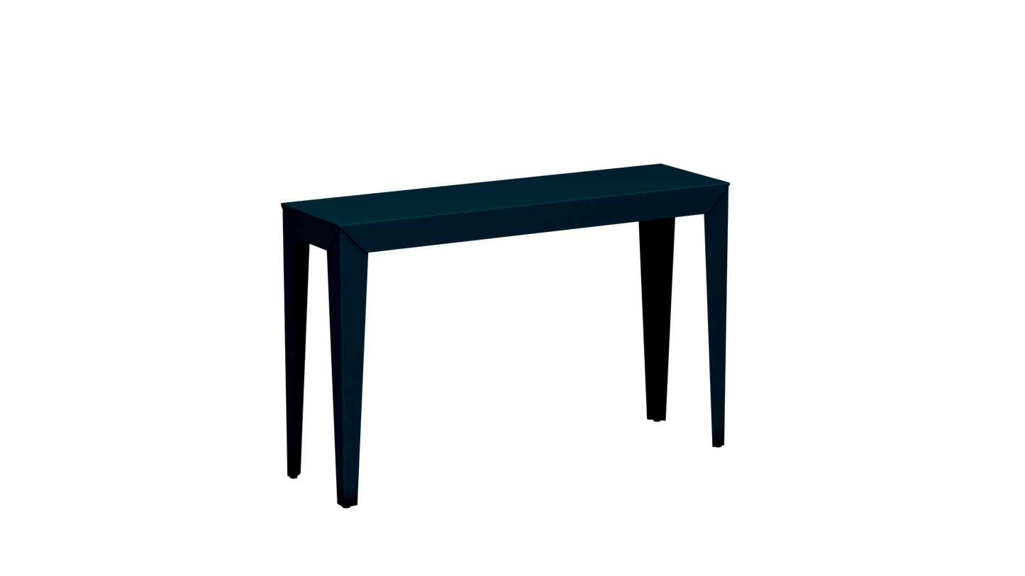 Console rectangulaire en aluminium 120cm Zef - MATIERE GRISE - La Maison MilanaiseCanard 115Fuselés