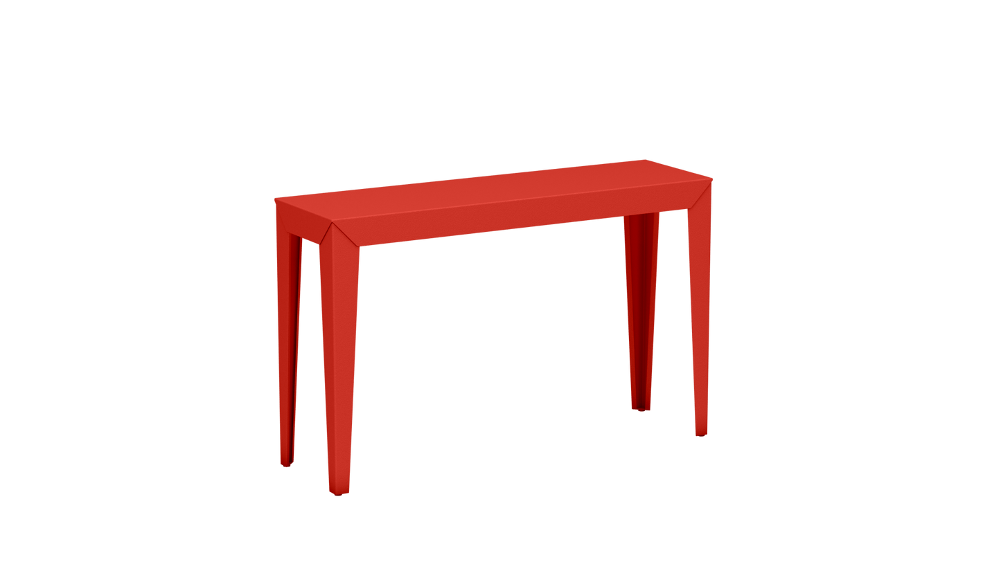 Console rectangulaire en aluminium 120cm Zef - MATIERE GRISE - La Maison MilanaisePêche 143Fuselés