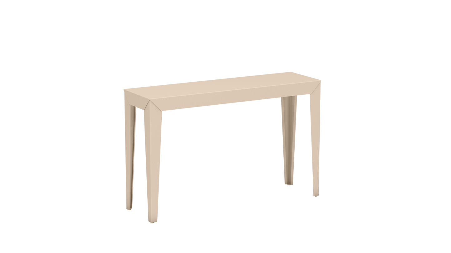 Console rectangulaire en aluminium 120cm Zef - MATIERE GRISE - La Maison MilanaiseEggshell 161Fuselés