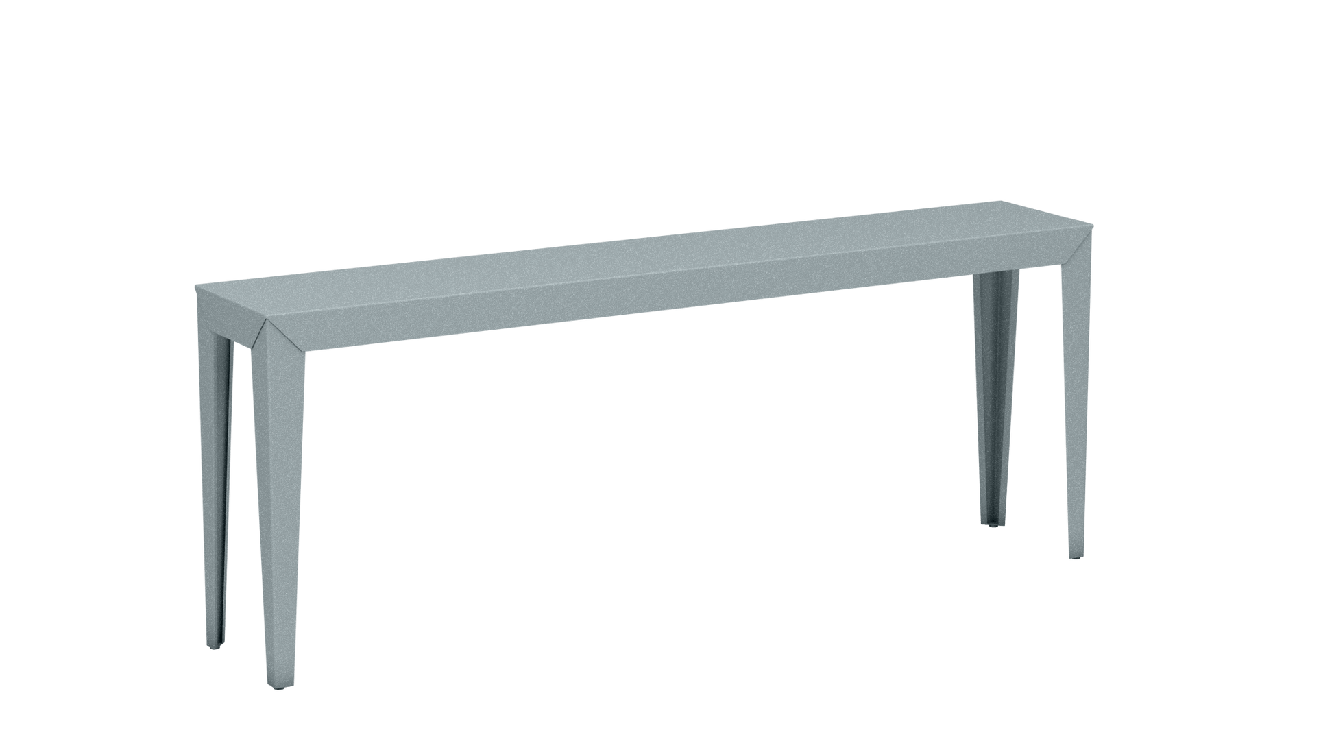 Console rectangulaire en aluminium 195cm Zef - MATIERE GRISE - La Maison MilanaiseLaiton 230Fuselés