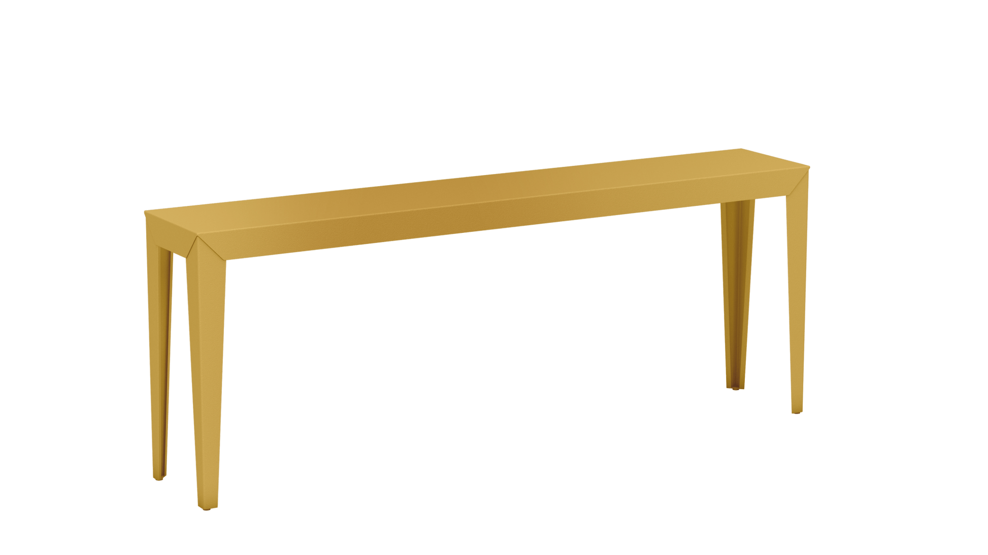 Console rectangulaire en aluminium 195cm Zef - MATIERE GRISE - La Maison MilanaiseAnthracite 222Fuselés