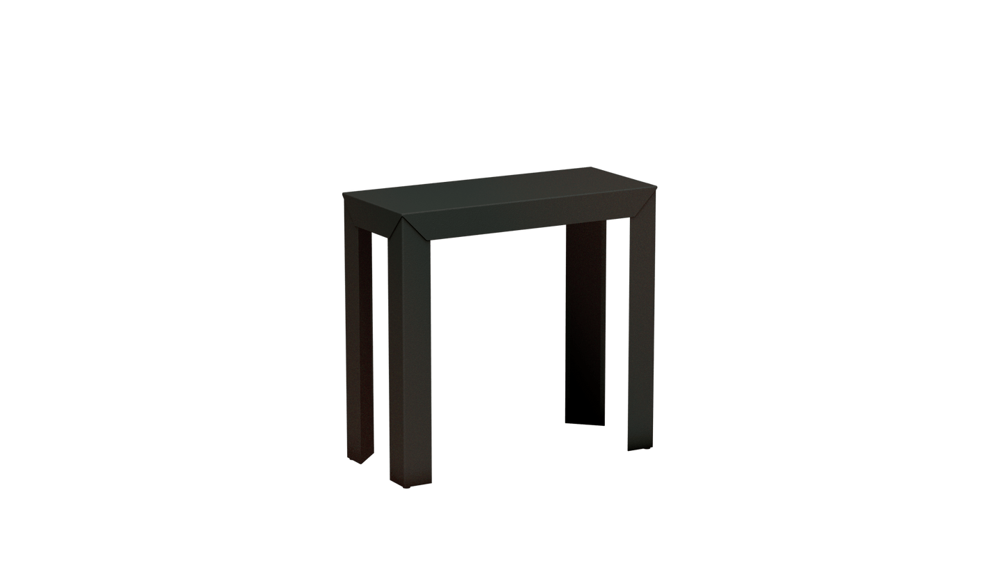 Console rectangulaire en aluminium 80cm Zef - MATIERE GRISE - La Maison MilanaiseCONSOLEZEF80X35x75intWinners 223Droits