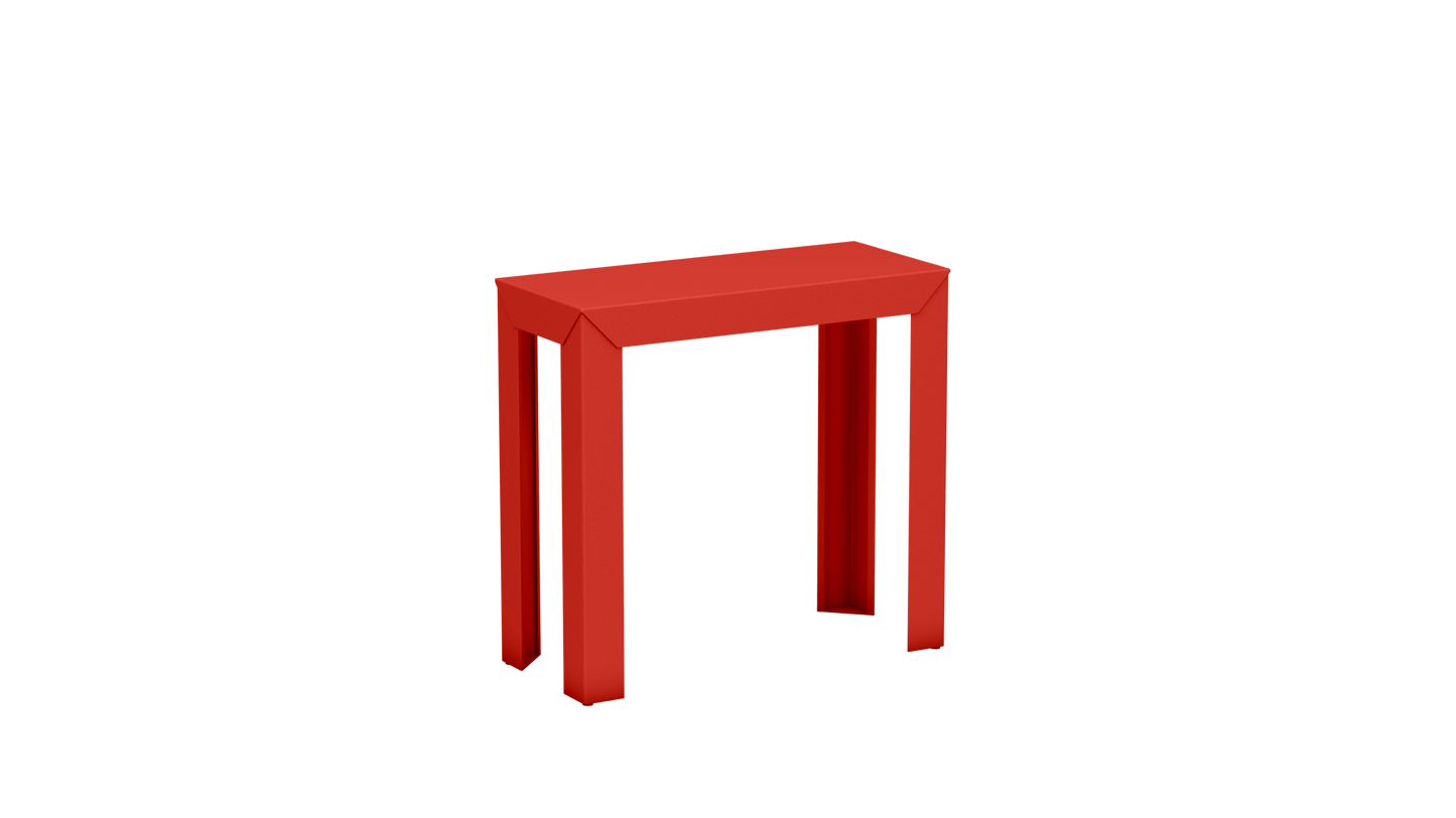 Console rectangulaire en aluminium 80cm Zef - MATIERE GRISE - La Maison MilanaiseCONSOLEZEF80X35x75intPêche 143Droits
