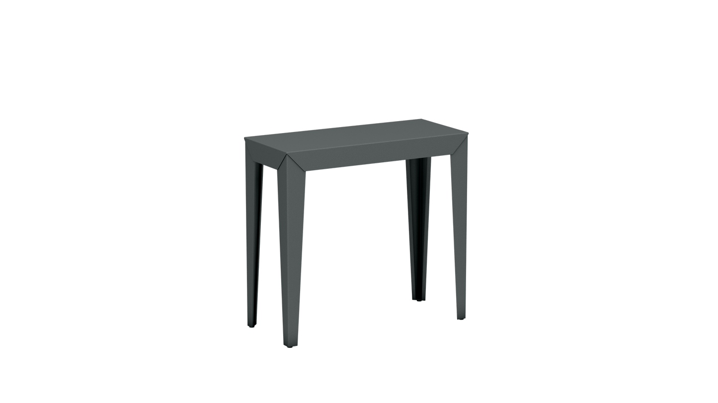 Console rectangulaire en aluminium 80cm Zef - MATIERE GRISE - La Maison MilanaiseCONSOLEZEF80X35x75intOrage 221Fuselés