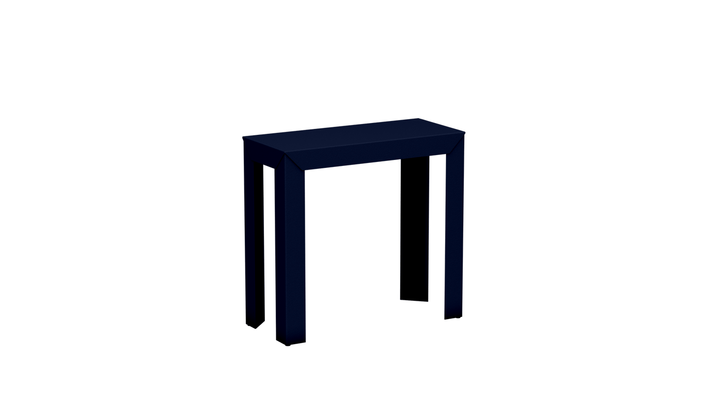 Console rectangulaire en aluminium 80cm Zef - MATIERE GRISE - La Maison MilanaiseCONSOLEZEF80X35x75intNuit 114Droits
