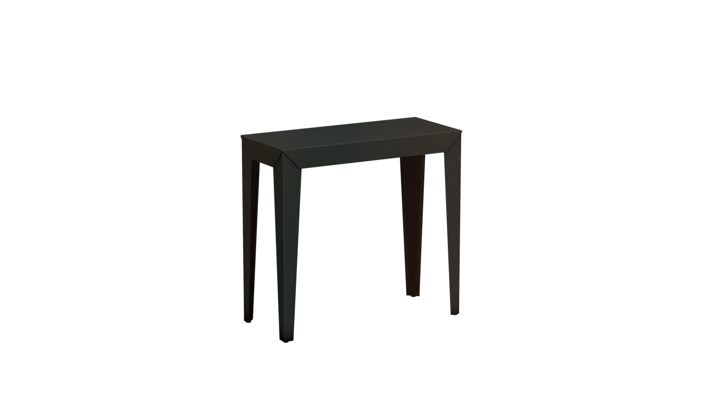 Console rectangulaire en aluminium 80cm Zef - MATIERE GRISE - La Maison MilanaiseCONSOLEZEF80X35x75intWinners 223Fuselés