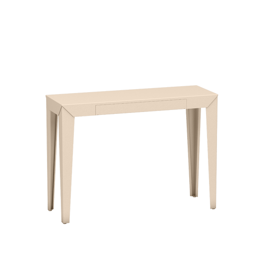 Console rectangulaire en métal avec tiroir 103cm Zef - MATIERE GRISE - La Maison MilanaiseEggshell 161Fuselés