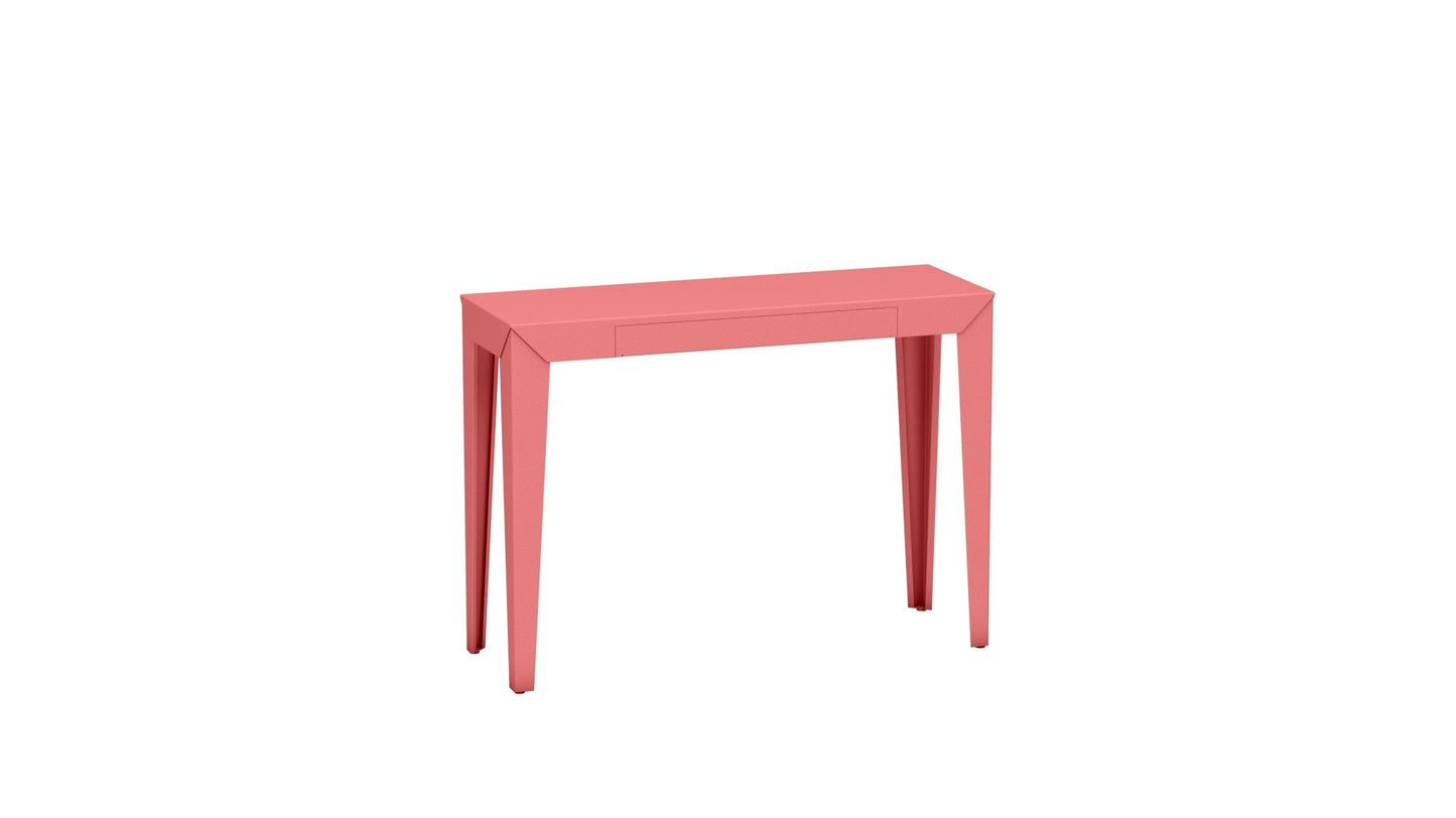Console rectangulaire en métal avec tiroir 103cm Zef - MATIERE GRISE - La Maison MilanaisePink Lady 163Fuselés
