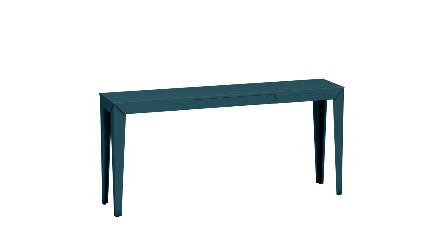 Console rectangulaire en métal avec tiroir 160cm Zef - MATIERE GRISE - La Maison MilanaiseHoule 116Fuselés