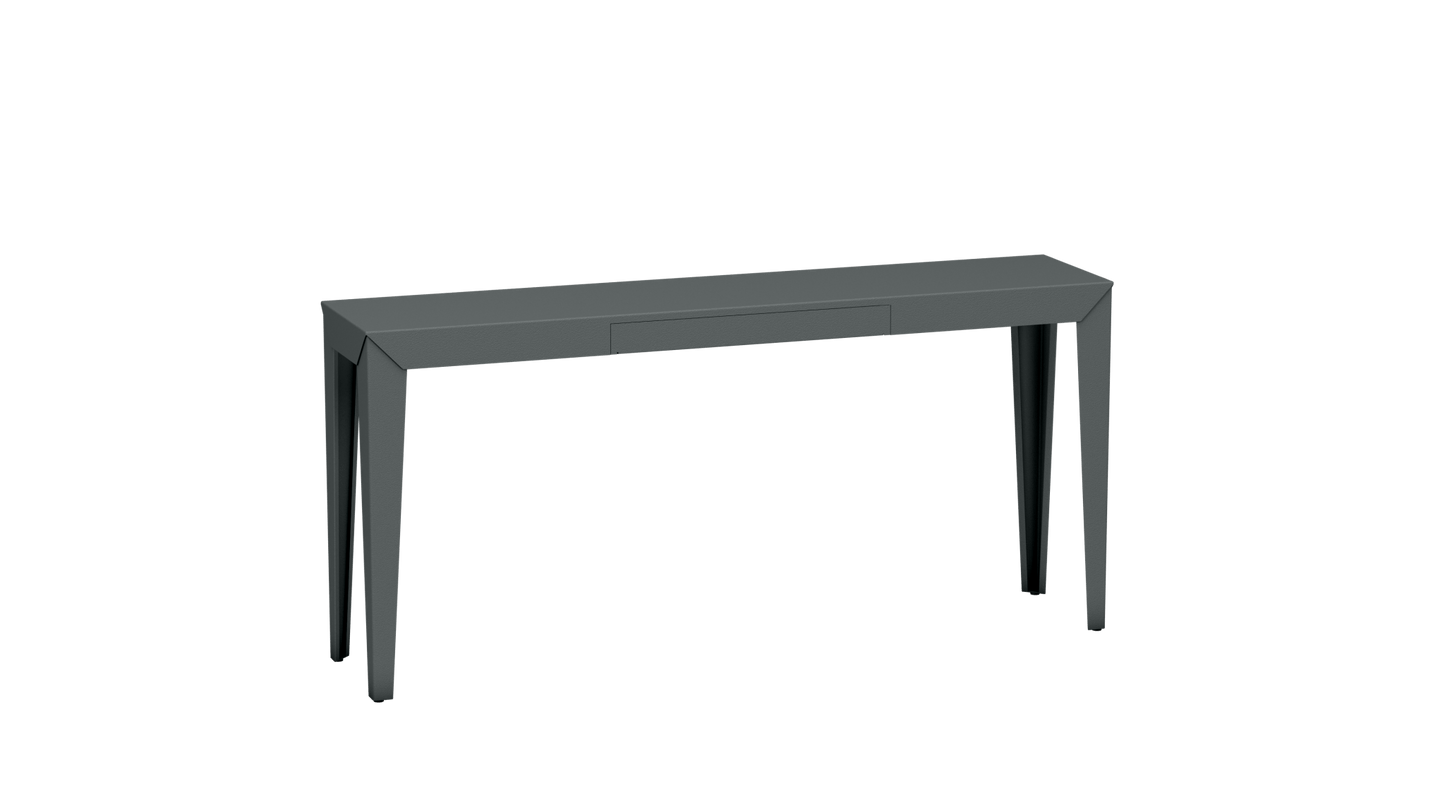 Console rectangulaire en métal avec tiroir 160cm Zef - MATIERE GRISE - La Maison MilanaiseOrage 221Fuselés