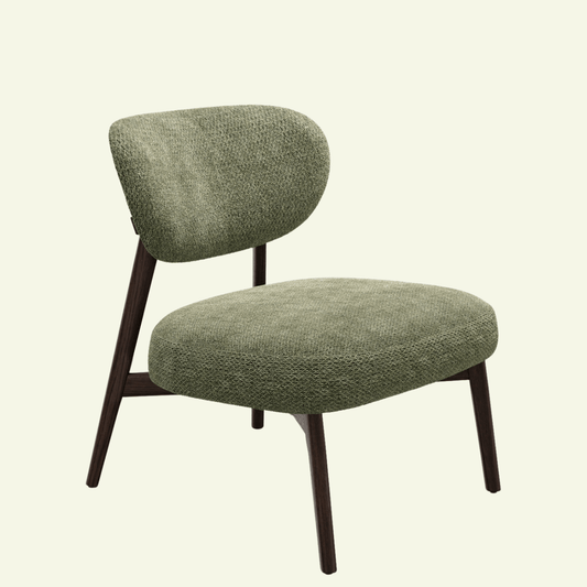Fauteuil ALMO LOUNGE – Confort feutré et élégance naturelle - IMPÉRIAL LINE - La Maison MilanaiseALMOLOUNGE