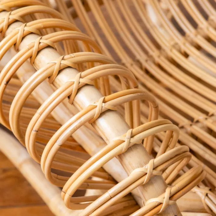 Fauteuil BOUCLE – Le charme du rotin vintage revisité - KOK MAISON - La Maison Milanaise627 - 1