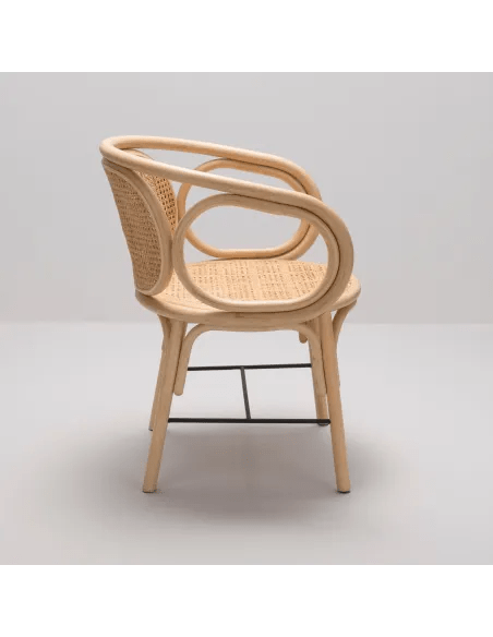Fauteuil de table CONTOUR en rotin naturel – Orchid Edition X KOK MAISON - La Maison MilanaiseCONTOUR - 5Coussin Nuit
