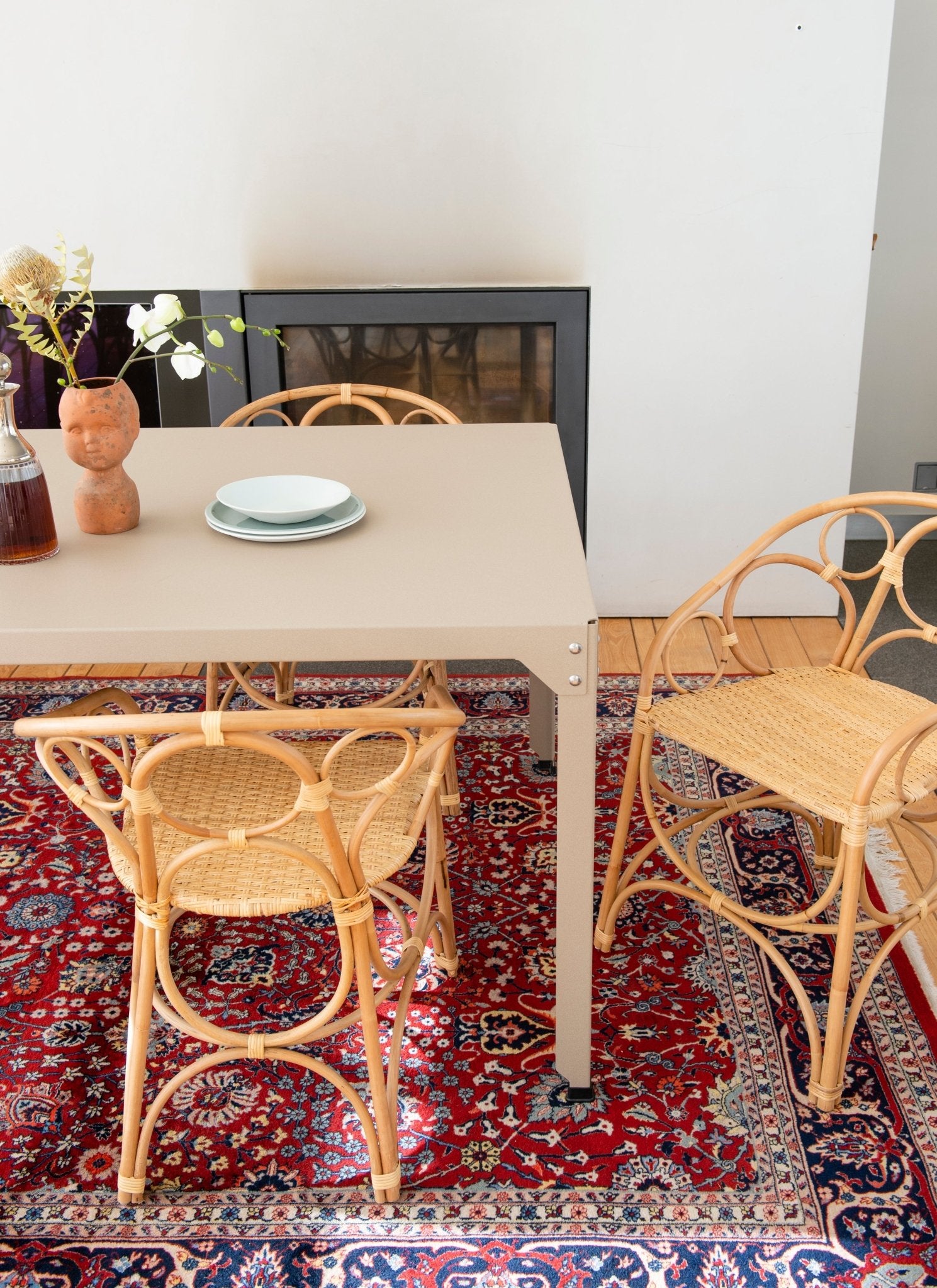Fauteuil de table en rotin Bulles Ginkgo – KOK MAISON - La Maison Milanaise470