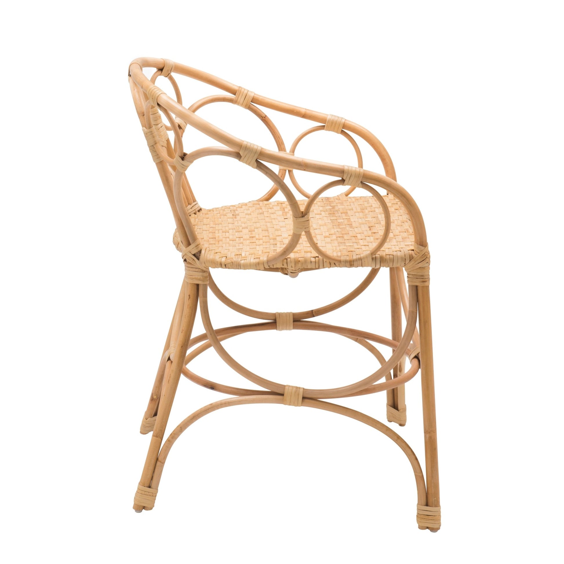 Fauteuil de table en rotin Bulles Ginkgo – KOK MAISON - La Maison Milanaise470