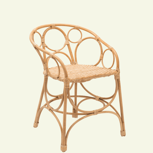 Fauteuil de table en rotin Bulles Ginkgo – KOK MAISON - La Maison Milanaise470