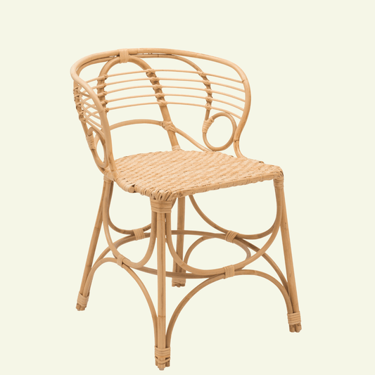 Fauteuil de table en rotin Horizon Ginkgo – KOK MAISON - La Maison Milanaise473