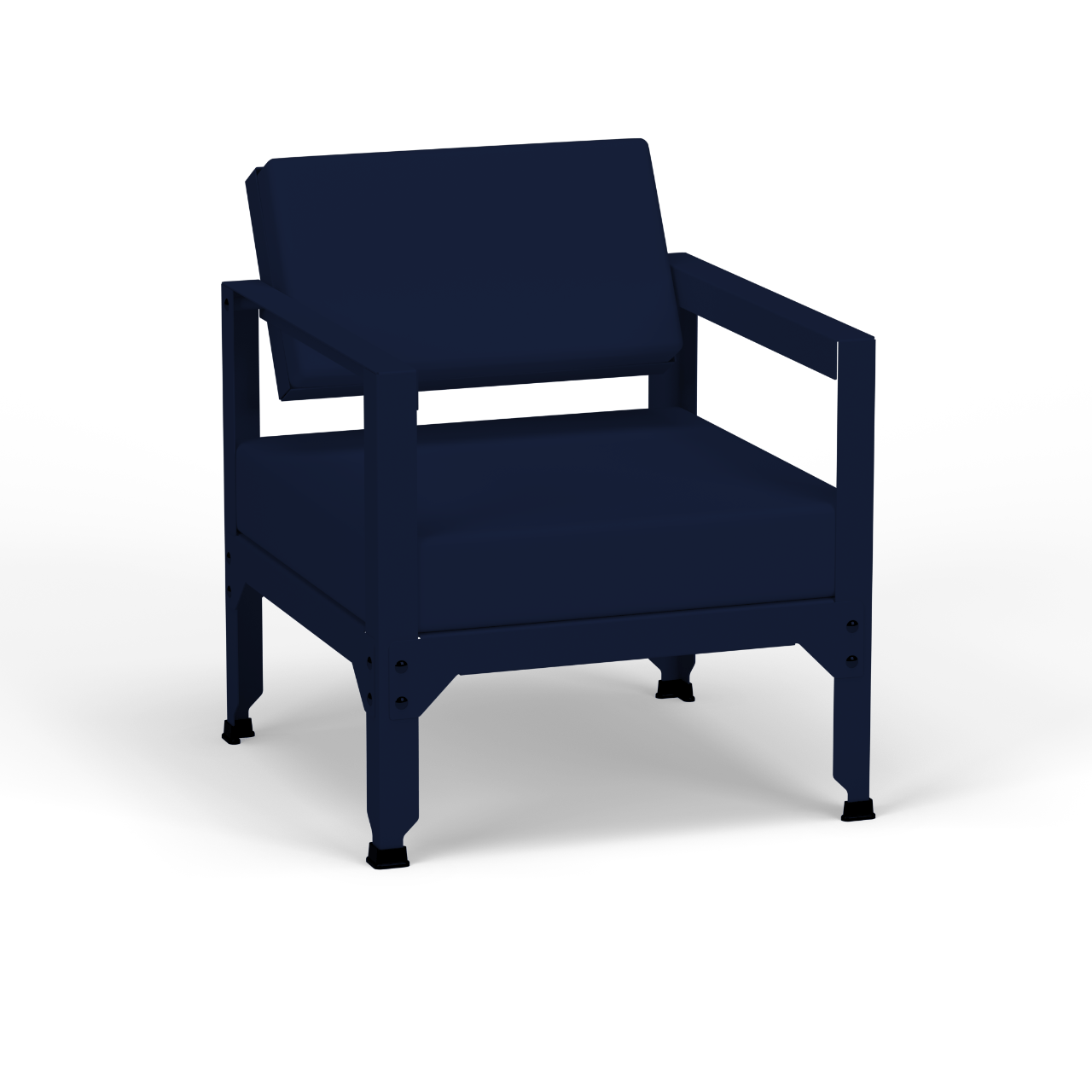 Fauteuil en acier galvanisé à dossier basculant Hegoa - MATIERE GRISE - La Maison MilanaiseFAUTEUILHEGOA - 7Nuit 114