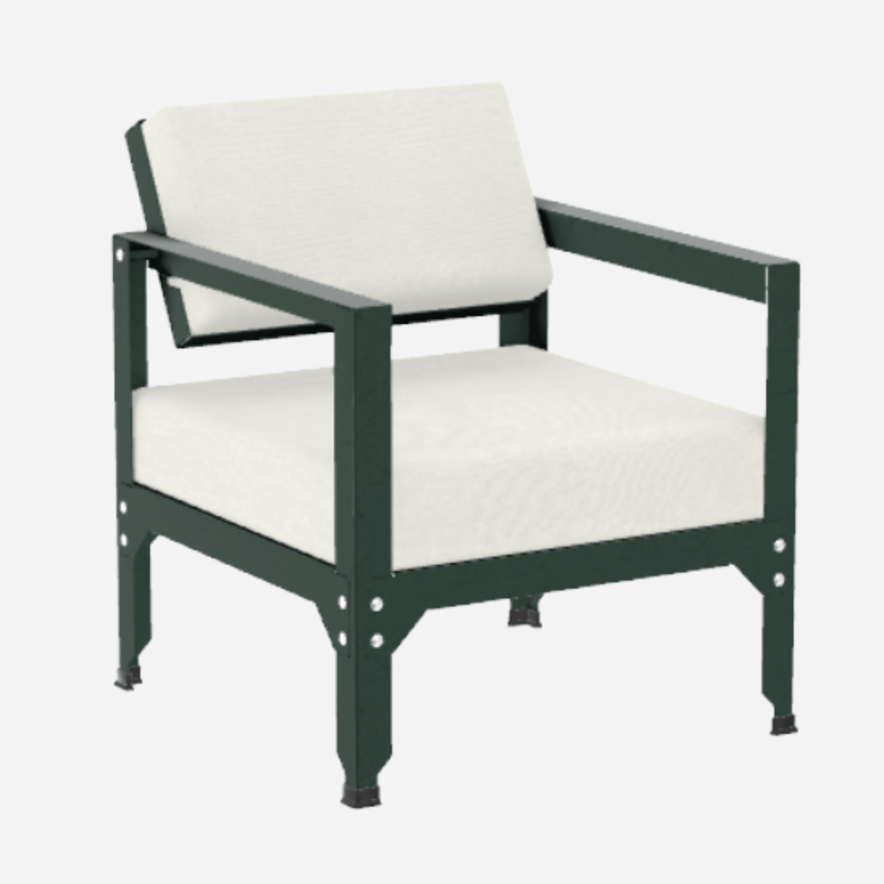 Fauteuil en acier galvanisé à dossier basculant Hegoa - MATIERE GRISE - La Maison MilanaiseFAUTEUILHEGOA - 33Jekyll 123