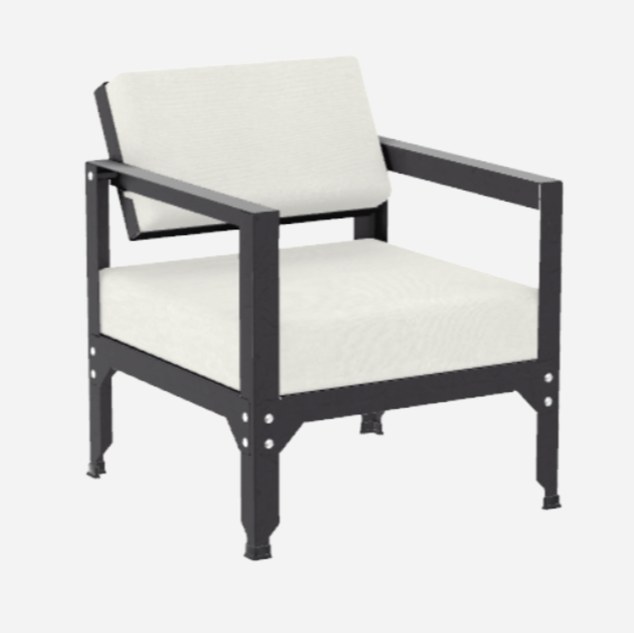 Fauteuil en acier galvanisé à dossier basculant Hegoa - MATIERE GRISE - La Maison MilanaiseFAUTEUILHEGOA - 32Winners 223