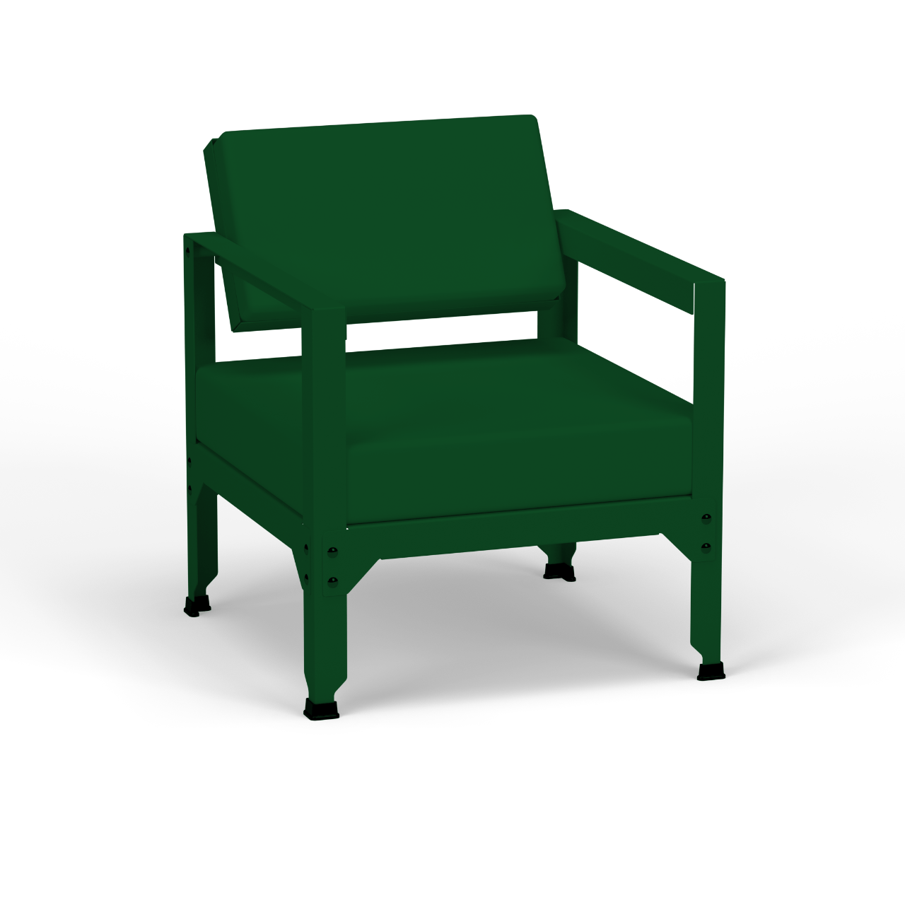 Fauteuil en acier galvanisé à dossier basculant Hegoa - MATIERE GRISE - La Maison MilanaiseFAUTEUILHEGOA - 27Canopée 124