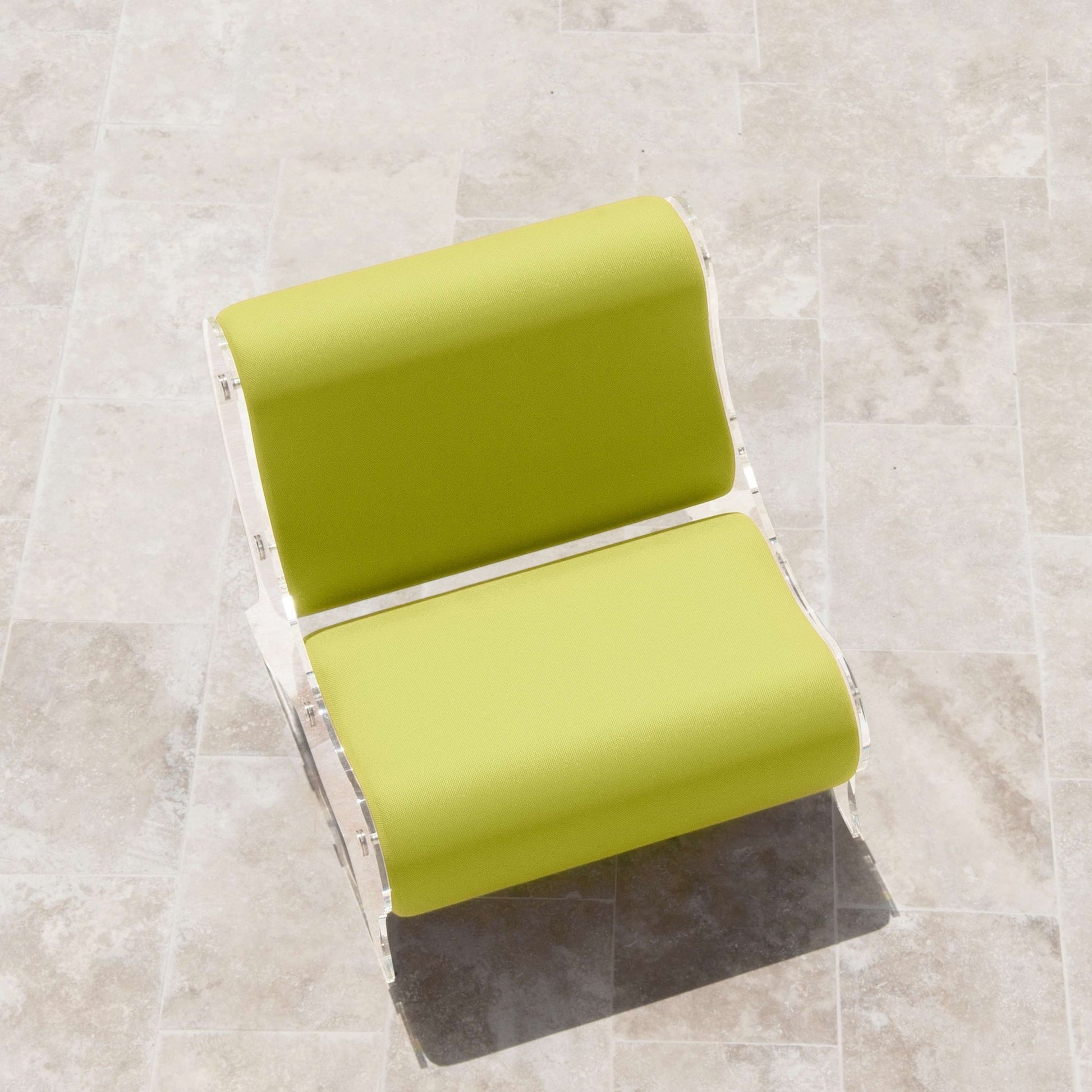 Fauteuil en altuglas et mousse alvéolaire - KUUMO DESIGN - La Maison MilanaiseMW06 - SP - 3Bleu Clair