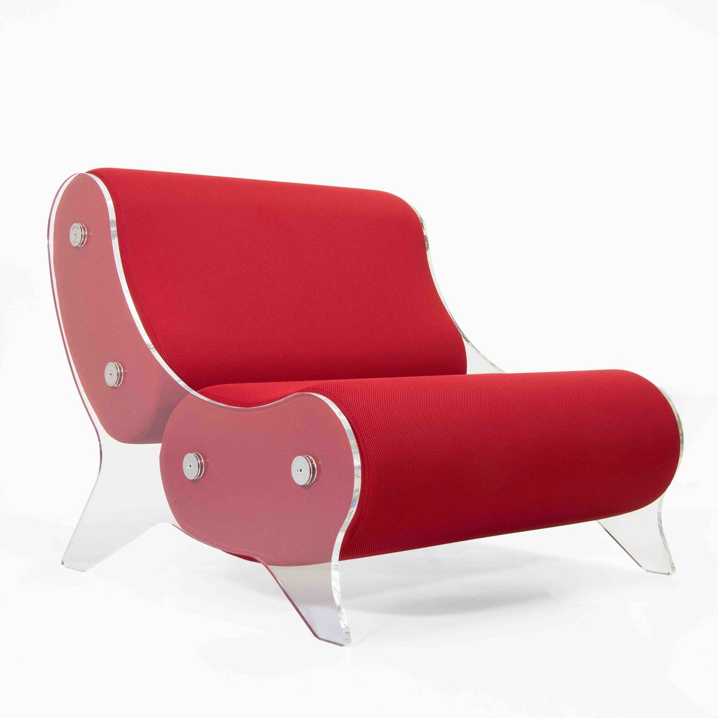 Fauteuil en altuglas et mousse alvéolaire - KUUMO DESIGN - La Maison MilanaiseMW06 - SP - 12Rouge