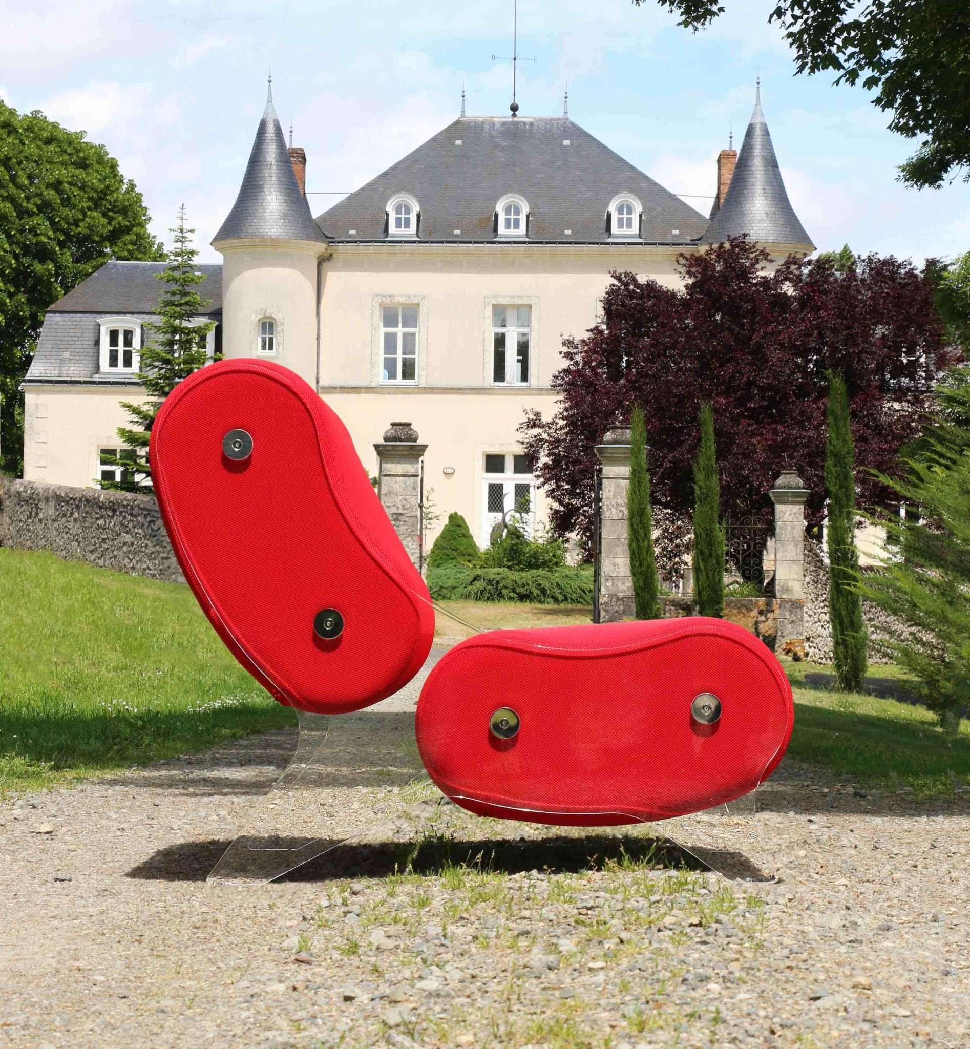 Fauteuil en altuglas et mousse alvéolaire - KUUMO DESIGN - La Maison MilanaiseMW06 - SP - 2Blanc