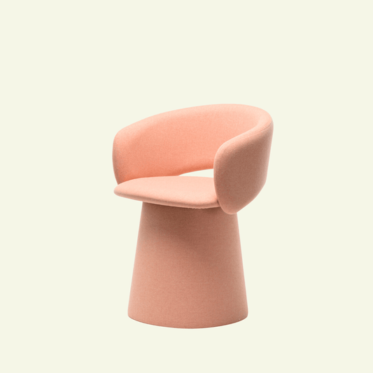 Fauteuil en tissu rembourré rose Bel TF - CHAIRS AND MORE - La Maison MilanaiseCHAISEBELTFFAUTEUIL