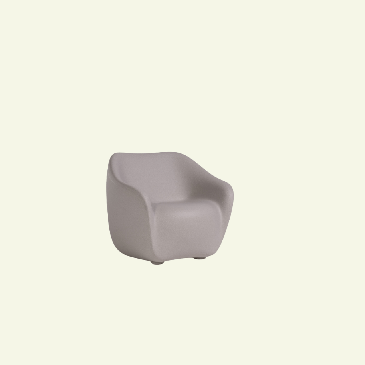 Fauteuil Reborn Chair – Design recyclé et responsable - SLIDE - La Maison MilanaiseREBORNCHAIR3Gris clair