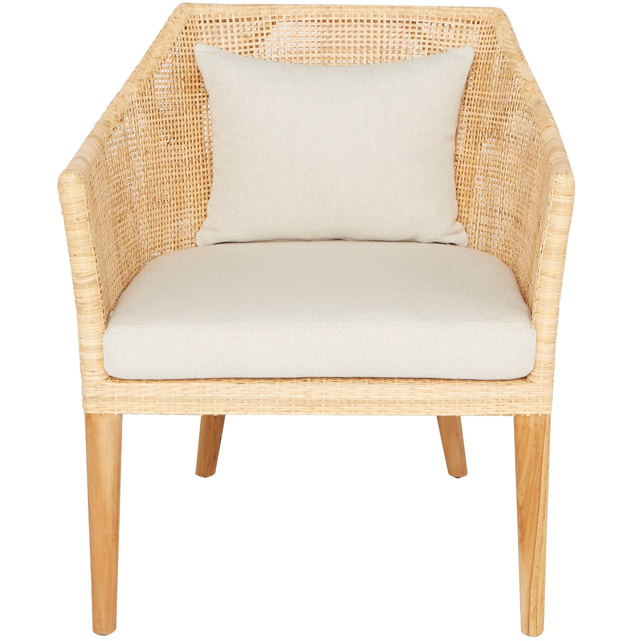 Fauteuil rotin & cannage SAIGON – Charme vintage et savoir - faire artisanal - KOK MAISON - La Maison Milanaise461 - 1