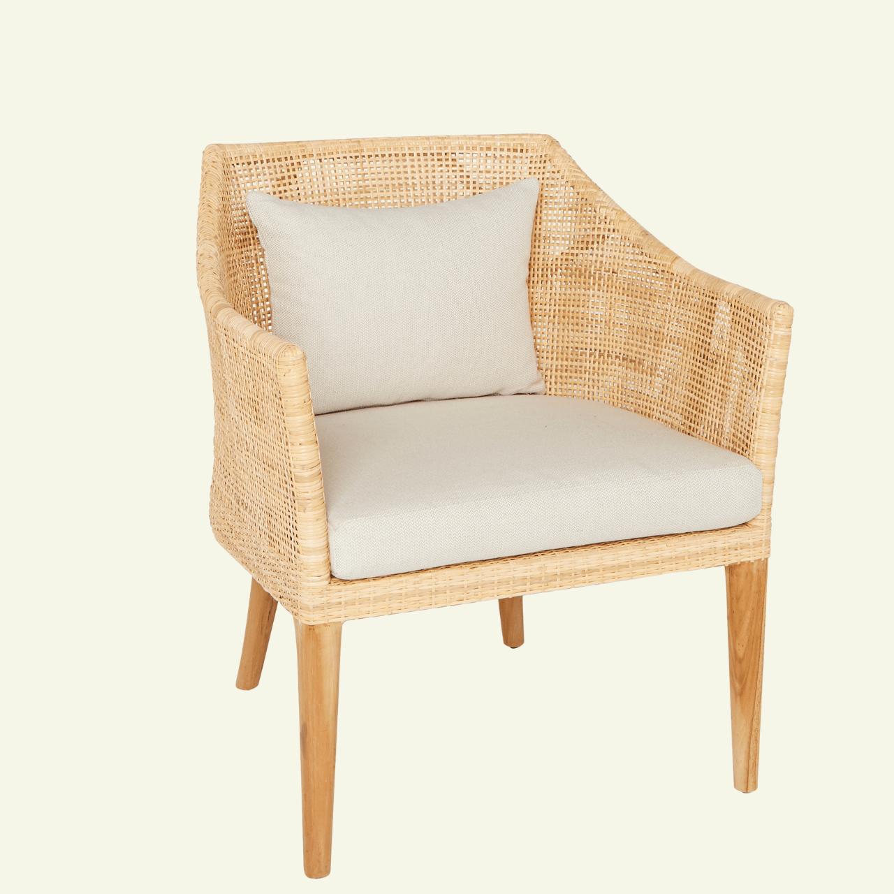 Fauteuil rotin & cannage SAIGON – Charme vintage et savoir - faire artisanal - KOK MAISON - La Maison Milanaise461 - 1