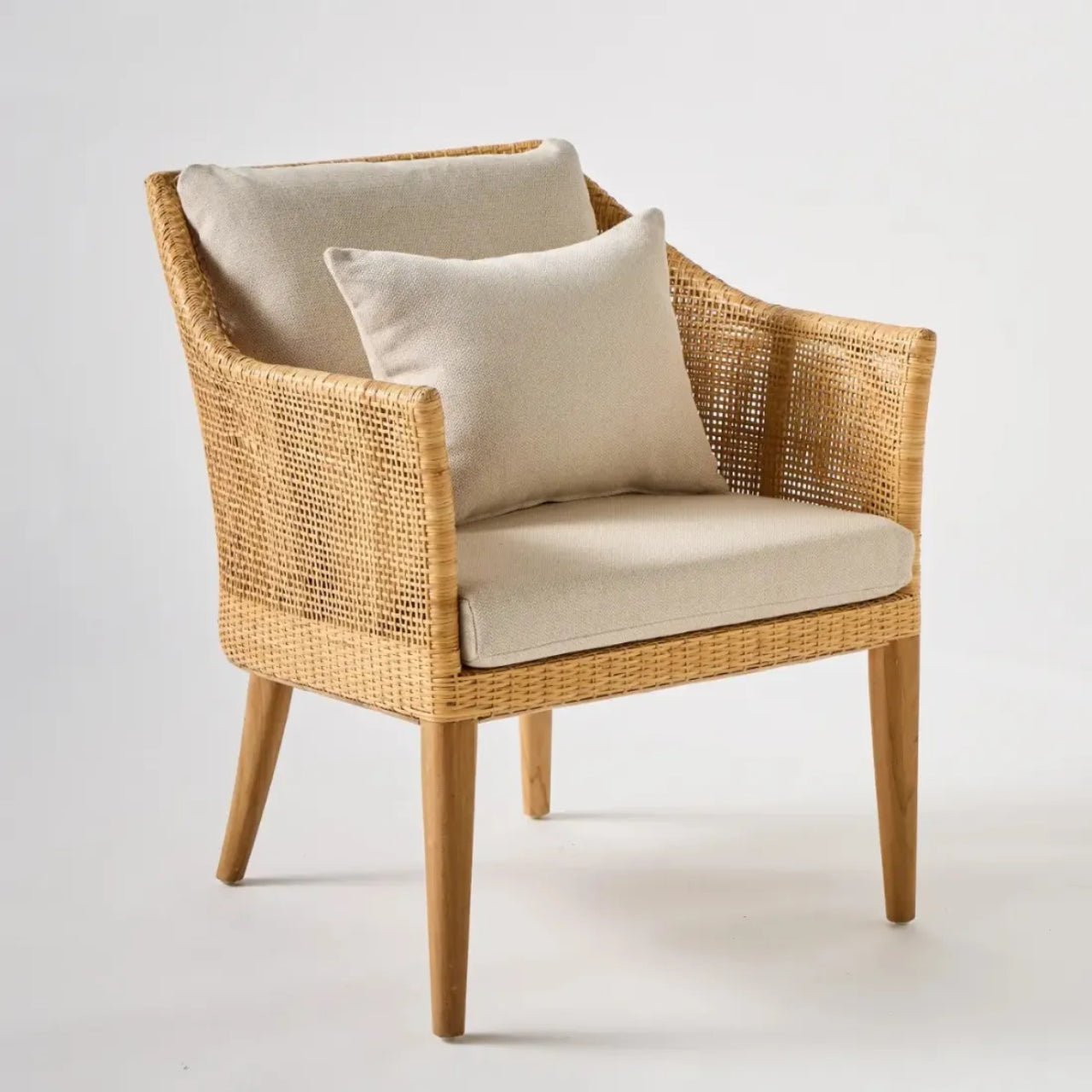 Fauteuil rotin & cannage SAIGON – Charme vintage et savoir - faire artisanal - KOK MAISON - La Maison Milanaise461 - 1