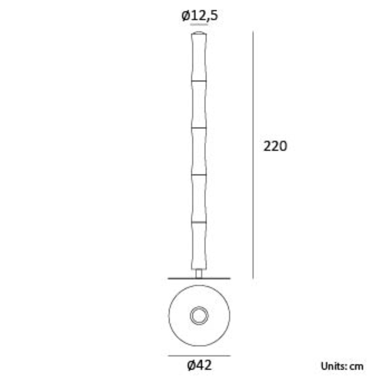 Lampadaire Také Plus BT – Design modulable & contrôle Bluetooth - LUMEN CENTER - La Maison MilanaiseTAK114150Chrome 1504