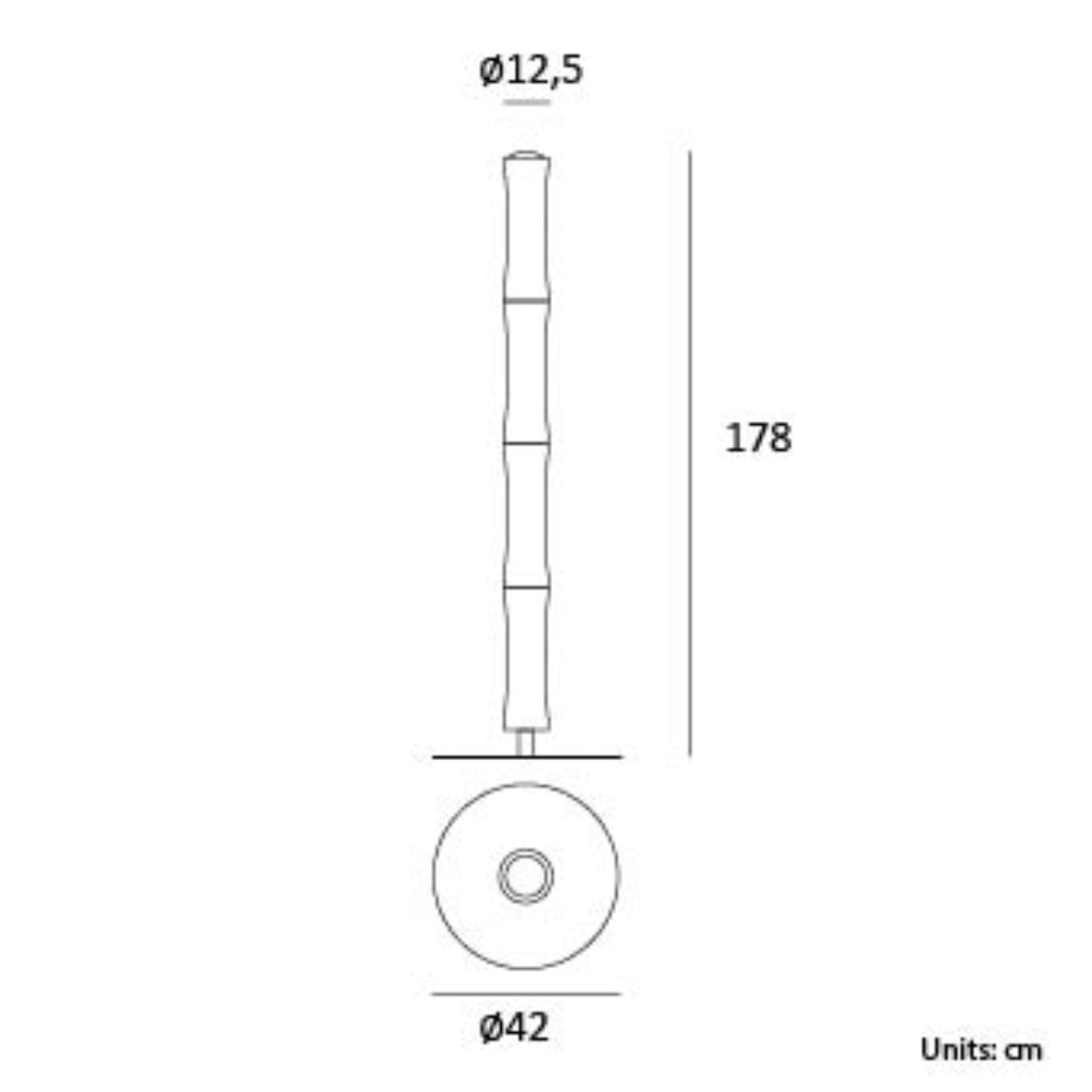 Lampadaire Také Plus BT – Design modulable & contrôle Bluetooth - LUMEN CENTER - La Maison MilanaiseTAK114150Chrome 1504