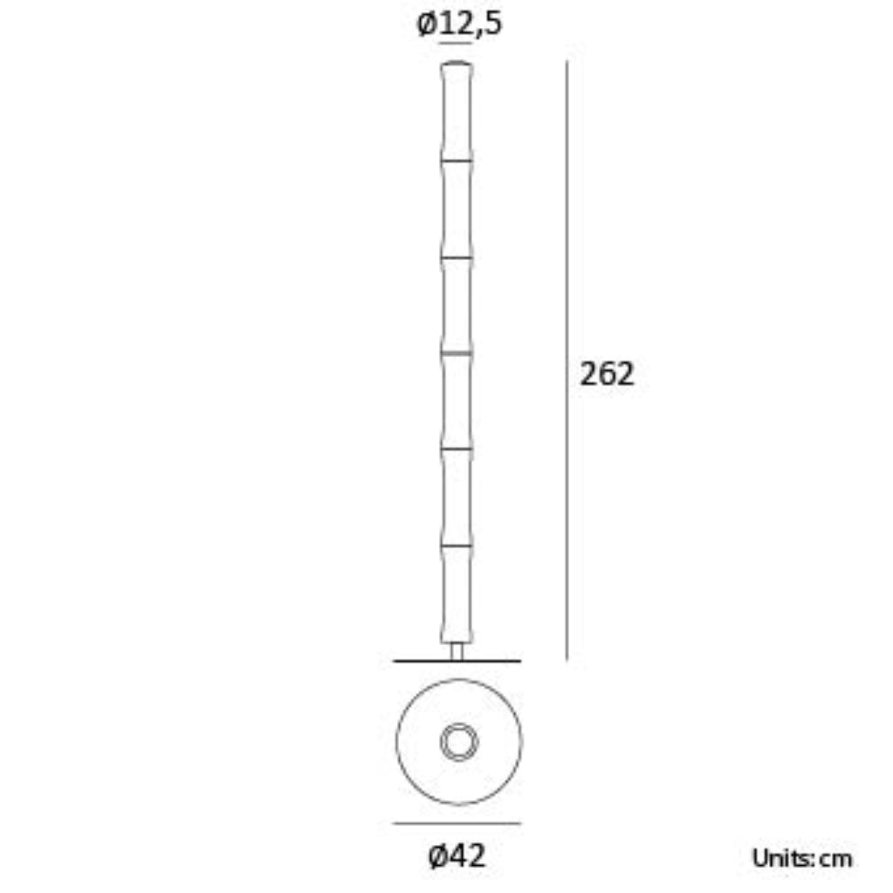 Lampadaire Také Plus BT – Design modulable & contrôle Bluetooth - LUMEN CENTER - La Maison MilanaiseTAK114150Chrome 1504
