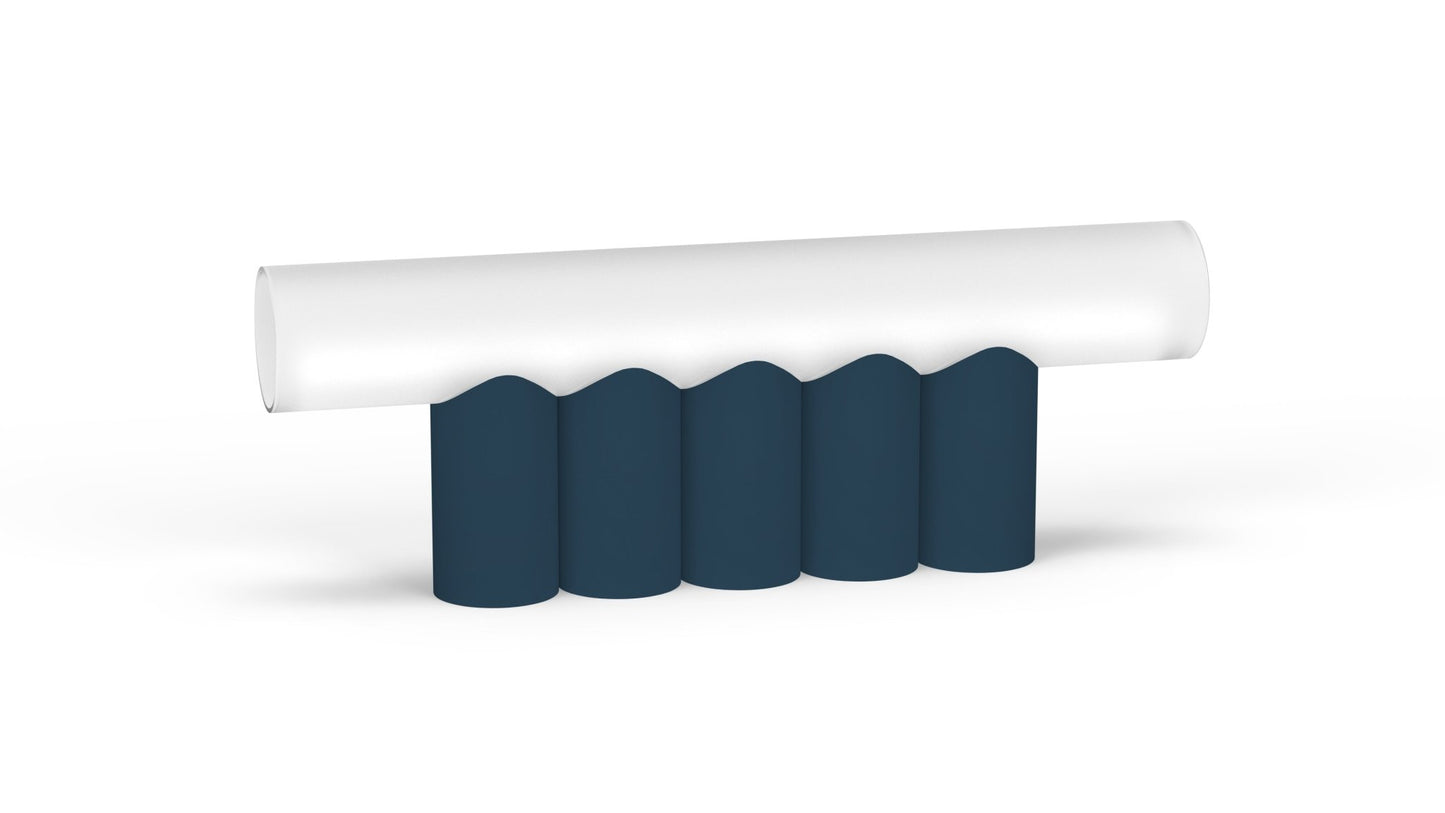 Lampe à poser 5 tubes en métal Multitude - MATIERE GRISE - La Maison MilanaiseMULTITUDE3APOSER - 7Denim 007