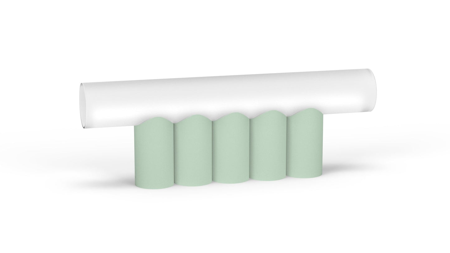 Lampe à poser 5 tubes en métal Multitude - MATIERE GRISE - La Maison MilanaiseMULTITUDE3APOSER - 25Vert d'eau 120