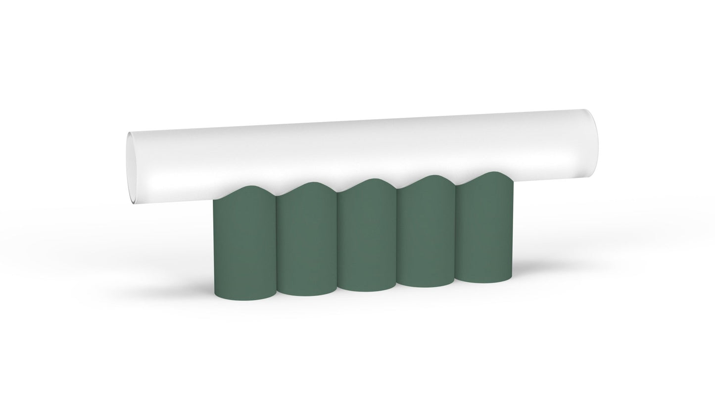 Lampe à poser 5 tubes en métal Multitude - MATIERE GRISE - La Maison MilanaiseMULTITUDE3APOSER - 8Olive 121