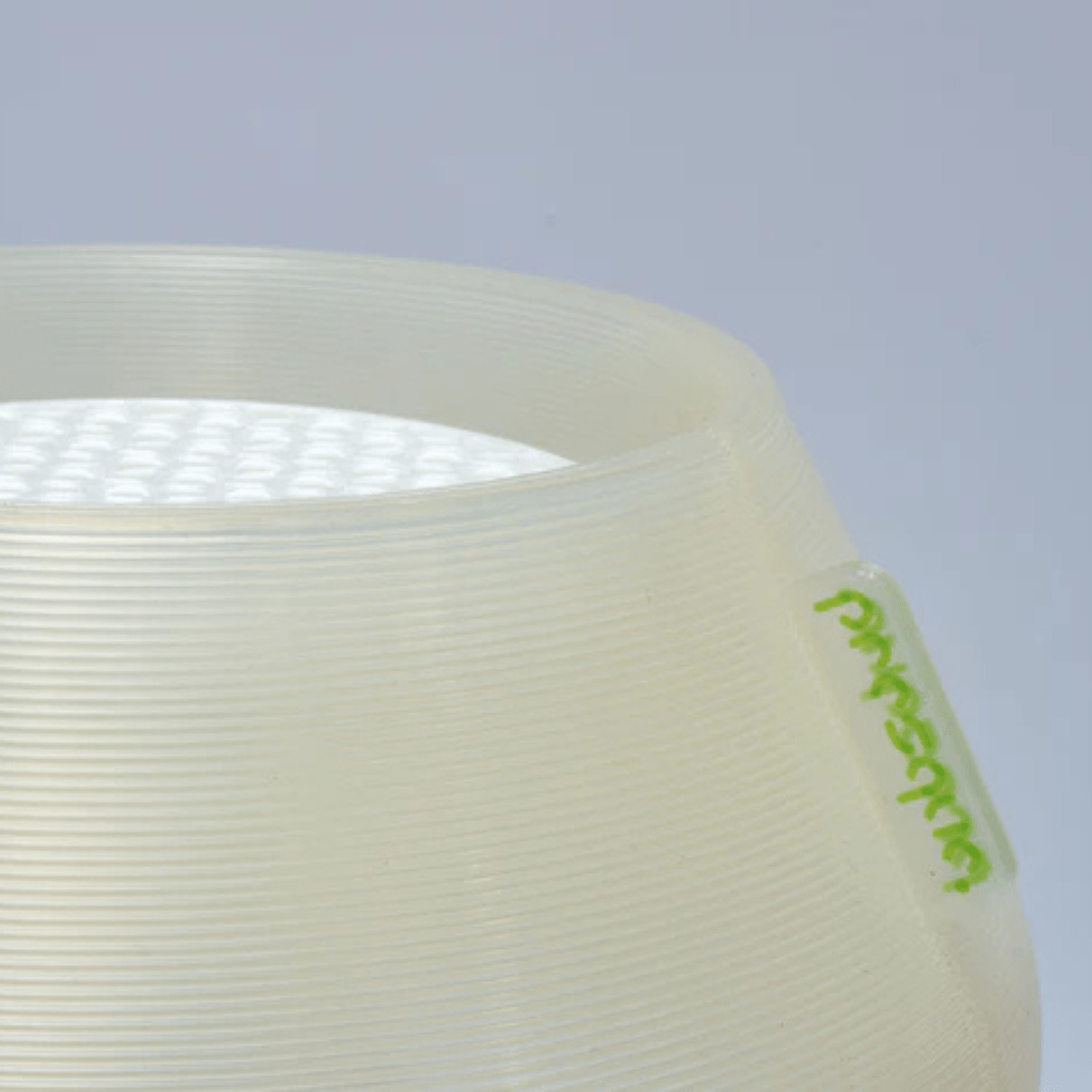 Lampe à poser en bioplastique blanche Originale.gcode - PRESQUE STUDIO. - La Maison Milanaiseoriginalgcodemononaturel - 1Originale Ø21cmxH27cmBlanc Chaud