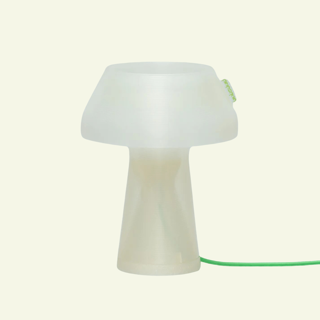 Lampe à poser en bioplastique blanche Originale.gcode - PRESQUE STUDIO. - La Maison Milanaiseoriginalgcodemononaturel - 1Originale Ø21cmxH27cmBlanc Chaud