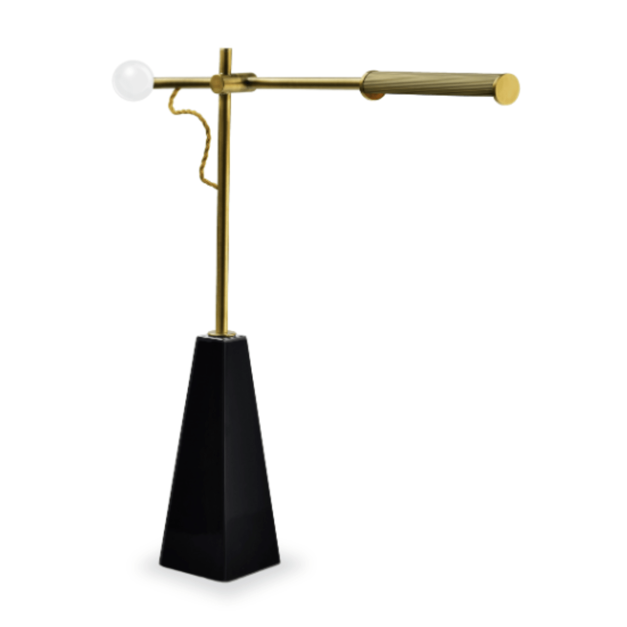 Lampe à poser en céramique noire Goldie - MARIONI - La Maison Milanaise02822C
